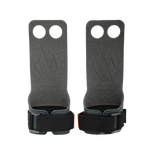 Pair of black bear complex straps on a white background
