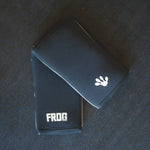 Pair of Frog Grips Elite Knee Sleeves Aerial Shot 