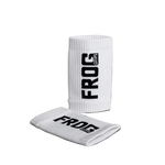 White Frog Grips sweatbands pair with black FROG logo