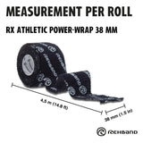 Rehband RX Athletic Power-Wrap 38mm, Hookgrip Tape