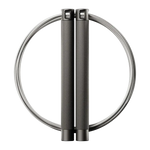 RPM Session4 speed rope with black knurled aluminium handles and steel cable for CrossFit double-unders