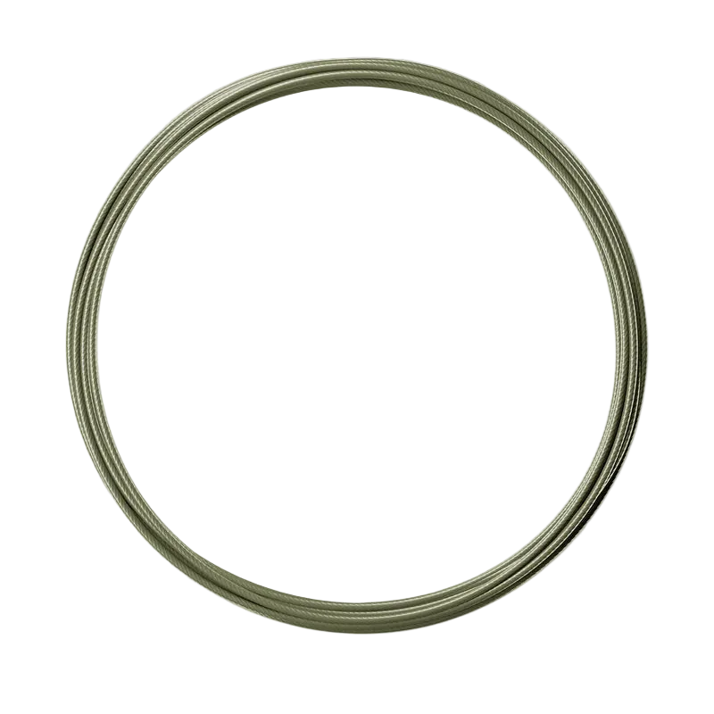 RPM Speed Rope replacement coated cable in army green for CrossFit double-unders and skipping workouts