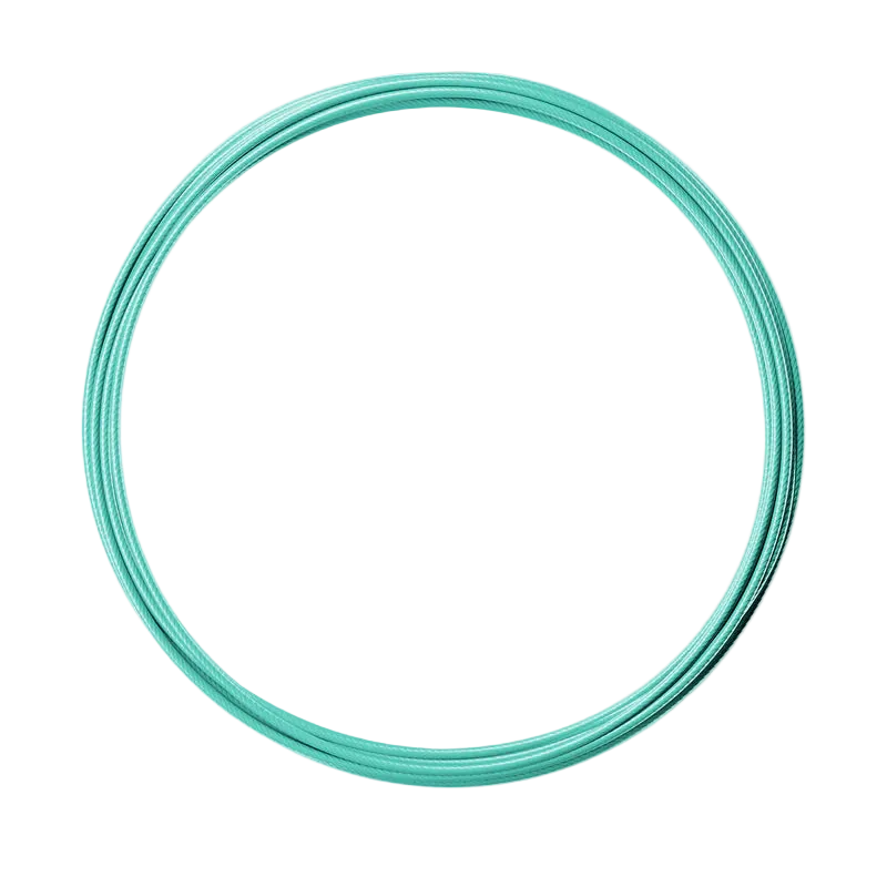 RPM Speed Rope replacement coated cable in coastal teal for CrossFit double-unders and skipping workouts