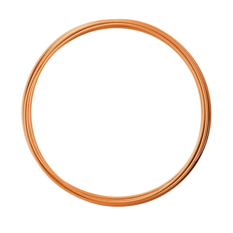 RPM Speed Rope replacement coated cable in tangerine orange for CrossFit double-unders and skipping workouts