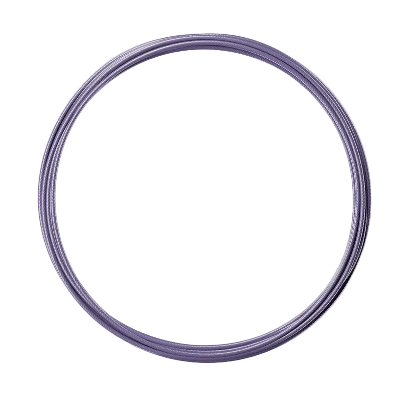 RPM Speed Rope replacement coated cable in ultraviolet purple for CrossFit double-unders and skipping workouts