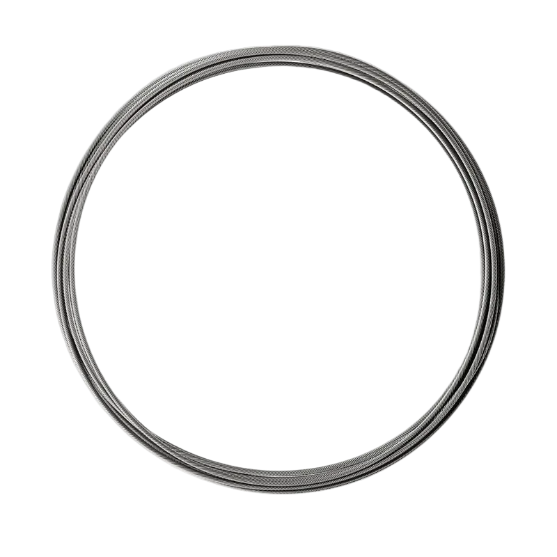 RPM Speed Rope replacement bare steel cable coiled for CrossFit double-unders and speed training