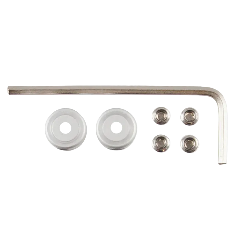 RPM speed rope spare parts kit with hex key, two bearing wheels and four set screws for CrossFit jump ropes