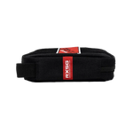 Side view of Rx Smart Gear FRE Rope Case showing RXSG branded strap - rugged tactical jump rope storage pouch for EVO G2 Speed Rope, Evo Fre and FREVO ropes