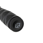 Detail of Rx Smart Gear Rx Jump Rope 2.0 Standard handle end cap with embossed RXSG logo