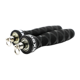 Close-up of Rx Smart Gear Rx Jump Rope 2.0 Standard handles showing patented bearing system