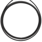 RX Smart Gear replacement cable in black, PVC-coated aircraft-grade steel for Rx and EVO jump ropes