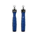 Rx Smart Gear Rx Jump Rope 2.0 Handles in Blue - lightweight CrossFit speed rope handles with EVO swivel bearing for double-unders