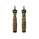 Rx Smart Gear Rx Jump Rope 2.0 Handles in Leopard print - lightweight CrossFit speed rope handles with EVO swivel bearing for double-unders 
