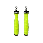 Rx Smart Gear Rx Jump Rope 2.0 Handles in Neon Yellow - lightweight CrossFit speed rope handles with EVO swivel bearing for double-unders