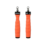 Rx Smart Gear Rx Jump Rope 2.0 Handles in Orange - lightweight CrossFit speed rope handles with EVO swivel bearing for double-unders