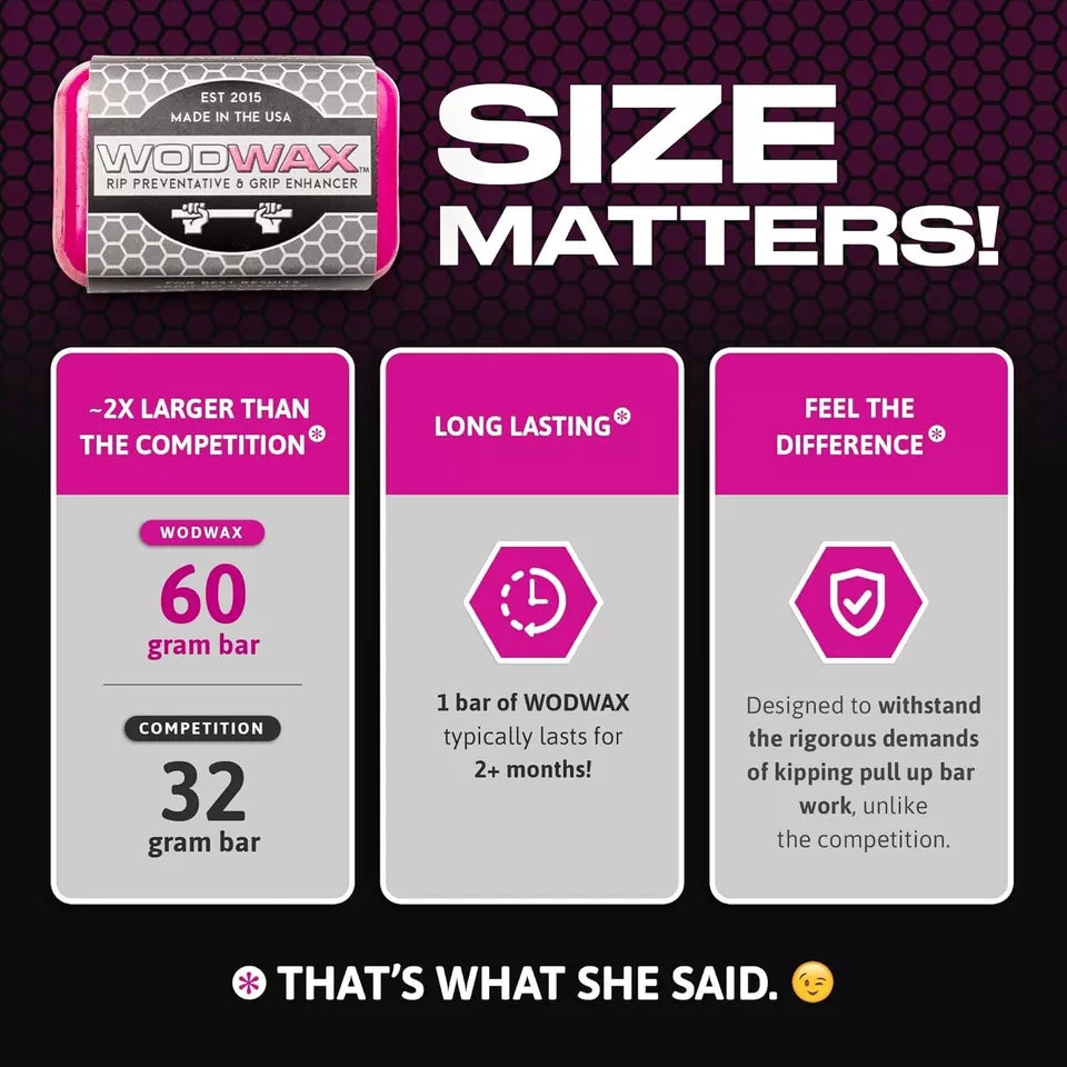 WODWAX Pull Up Bar Wax WORKIT