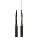 Velites Fire 2.0 HYROX black edition speed jump rope with official HYROX branding and aluminium handles