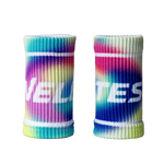 Pair of Velites Black Friday edition multicolour fabric wristbands