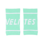 Pair of mint Velites fabric wristbands for CrossFit grips